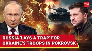 Russia Surrounds 100 Ukrainian Soldiers In Donetsks Pokrovsk Army Awaits Putins Orders? Report