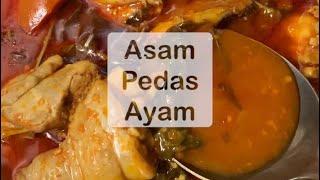 Asam Pedas Ayam Mudah dan Senang Resepi Ringkas dan Sesuai untuk 2 Orang Makan   Malay Kitchen