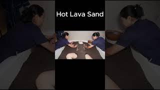 Indulge in the Warmth of  Hot Lava Sand #relax