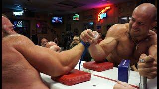 SWEATY Armwrestling  Brandon ELLSESSOR vs Andrei SHARK  RIGHT HAND