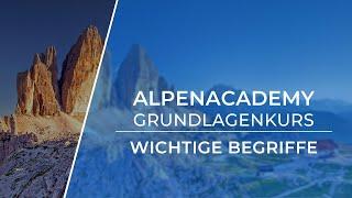 SPRICHST DU BERGSTEIGERISCH? - Wichtige Begriffe beim Wandern und Bergsteigen