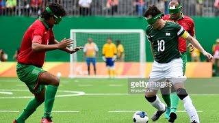 Day 2 morning  Football 5-a-side highlights  Rio 2016 Paralympic Games