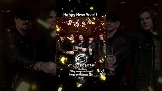 Happy New Year 2024 #europetheband #hardrock #rock #heavymetal #joeytempest