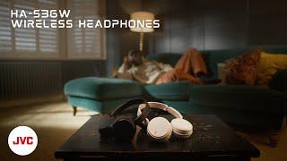 Unleash Your Music HA-S36W Wireless Headphones 35 Hrs Battery Life