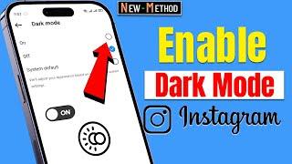 How to Enable Dark Mode on Instagram 2024  Quick & Easy 