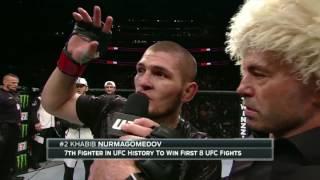 UFC 205 Khabib Nurmagomedov Octagon interview