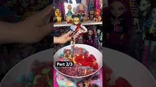 Candy Salad TikTok Trend #shorts #shortfeed #dollcollector #ken #barbie #monsterhigh #tiktok