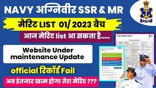 NAVY SSRMR MERIT LIST 2023  NAVY SSRMR CUT OFF 2023  NAVY SSRMR MERIT LIST 2023 UPDATE  #NAVY