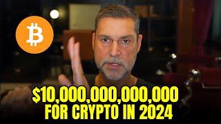 MASSIVE BlackRock Is Taking Crypto to $10 Trillion This Cycle - Raoul Pals 2024 Bitcoin Prediction