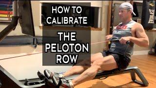 How To Calibrate Your Peloton Row For The First Time with Dave Erickson