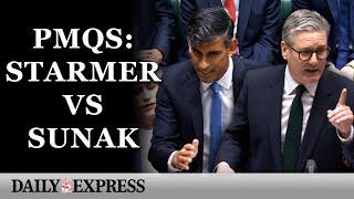 PMQs Sunak attacks Starmer during Prime Ministers Questions