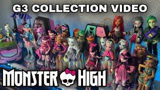 MONSTER HIGH G3 COLLECTION VIDEO + IN BOX COLLECTION