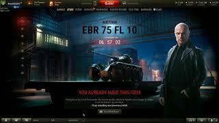 WoT EBR 75 FL10 how much is it worth? black market