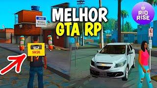 MELHOR GTA RP PARA CELULAR  MAPA DO RIO DE JANEIRO RIO RISE. 