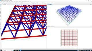 Space Frame  Space Frame Modeling in SAP2000