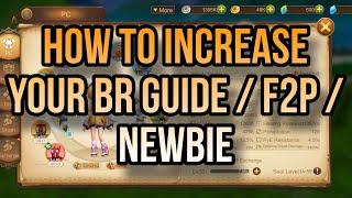 Draconia Saga  How to Increase your BR Guide  F2P Friendly