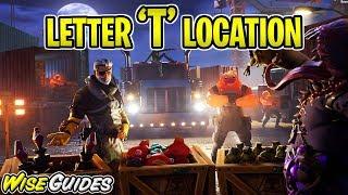 Search the hidden T found in the Dockyard Deal Loading Screen Fortnite Chapter 2 Season 11 Challenge