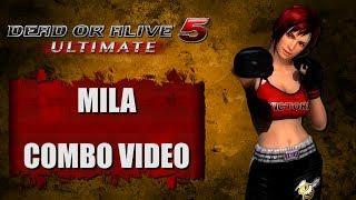 DOA5 ULTIMATE Ver. 1.04 MILA - COMBO VIDEO