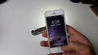 How to Turn ONOFF Flashlight with Shortcut  iPhone 55s5c