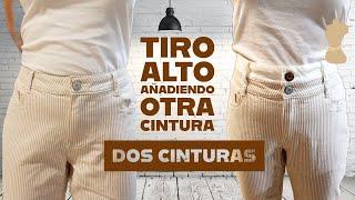 ¡Transforma tu pantalón Añade una segunda cintura de tiro alto DIY