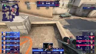 k0nfig the berserker 4k awp hold against FaZe @dust2  BLAST Premier Fall Final 2021