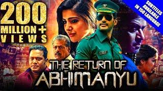 The Return of Abhimanyu Irumbu Thirai 2019 New Released Full Hindi Dubbed Movie  Vishal Samantha