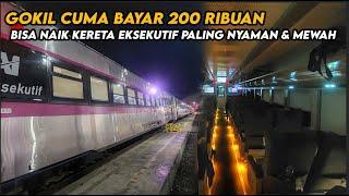 BAYAR 200 RIBUAN BISA NAIK KERETA EKSEKUTIF NYAMAN GINI   Full trip naik Ka Lodaya New Generation