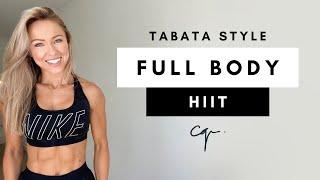 30 Min FULL BODY HIIT WORKOUT  Tabata Style No Jumping & No Equipment