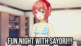 Fun Night With Sayori DDLC MOD Normal Visual Novel V.1.875 Part 3