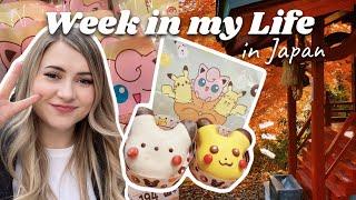 Week in my Life in Japan  Pokemon Center + Autumn Roadtrips