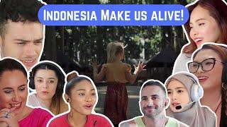 Indonesia Makes Us Feel ALIVE by Fernweh Chronicles  Reaction Mashup Indonesia