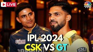 CSK Vs GT LIVE Score  IPL LIVE  Chennai Super Kings Vs Gujarat Titans  MS Dhoni Vs Gill  N18L