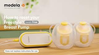Troubleshooting Guide How to reset your Freestyle Hands-Free pump  Medela  How-to use