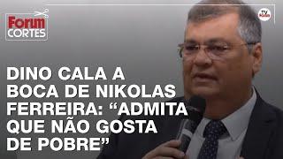 Flávio Dino responde Nikolas Ferreira Porque não falam dos fuzis encontrados na Barra da Tijuca?