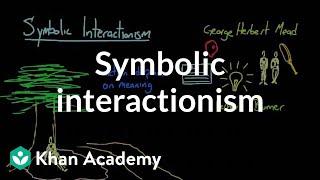 Symbolic interactionism  Society and Culture  MCAT  Khan Academy