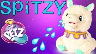 Spitzy the Club Petz Llama Plush Spits WaterBurps And Laughs