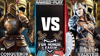 NUMBER 1 RANKED VALKYRIE VS NUMBER 1 RANKED CONQUEROR