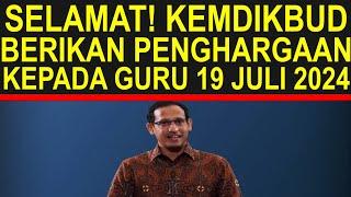 Hore Guru dan kepsek sertifikasi dan non sertifikasi full senyum pengumuman Kemdikbud 19 Juli 2024