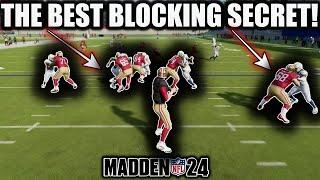 NEVER GET SACKED AGAIN THE SECRET ADJUSTMENT TO PERFECT BLOCKING VS EVERY DEFENSE IN MADDEN 24