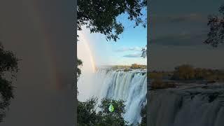 Si existe el PARAÍSO debe ser parecido a este LUGAR  #cascada #arcoiris #naturaleza