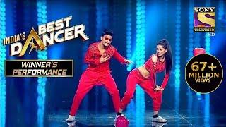 Tiger और Vartika ने दिया एक Sensational Performance  Indias Best Dancer  Winners Performance