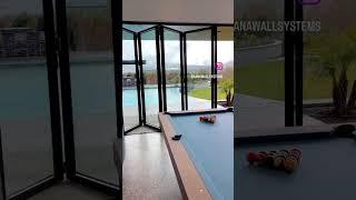 Transform Your Pool House into a Stunning Oasis with NanaWall #shorts