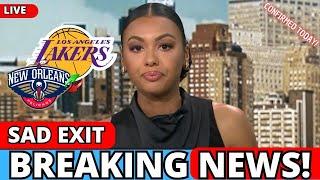 URGENT UNEXPECTED GOODBYE LAKERS IDOL CONFIRMS BIG DEPARTURE LAKERS NEWS TODAY