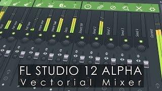 FL STUDIO 12  Vectorial Mixer Preview