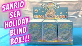 UNBOXING A CASE OF SANRIO CHARACTERS SEA HOLIDAY BLIND BOXES