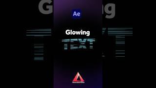 Glowing Text in After Effects  Tutorial