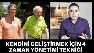 KENDİNİ GELİŞTİRMEK İÇİN 4 ZAMAN YÖNETİMİ TEKNİĞİ