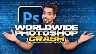 Photoshop Crashed Worldwide Fix It Before Youre Next  Frozen Splash Screen