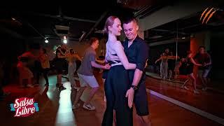 Asia & Dominik - bachata social dance - Bomba Latina Otwarcie Lata 2024