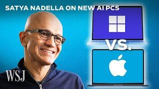 Microsoft vs. Apple Satya Nadella Says AI-Focused Copilot+ PCs Beat Macs  WSJ